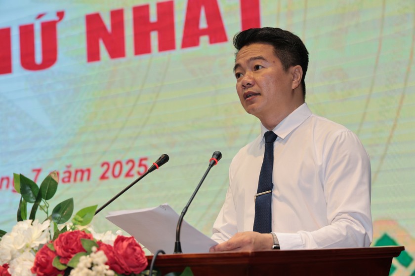Ông Vũ Xuân Thủy, Chủ tịch UBND xã Văn Bàn