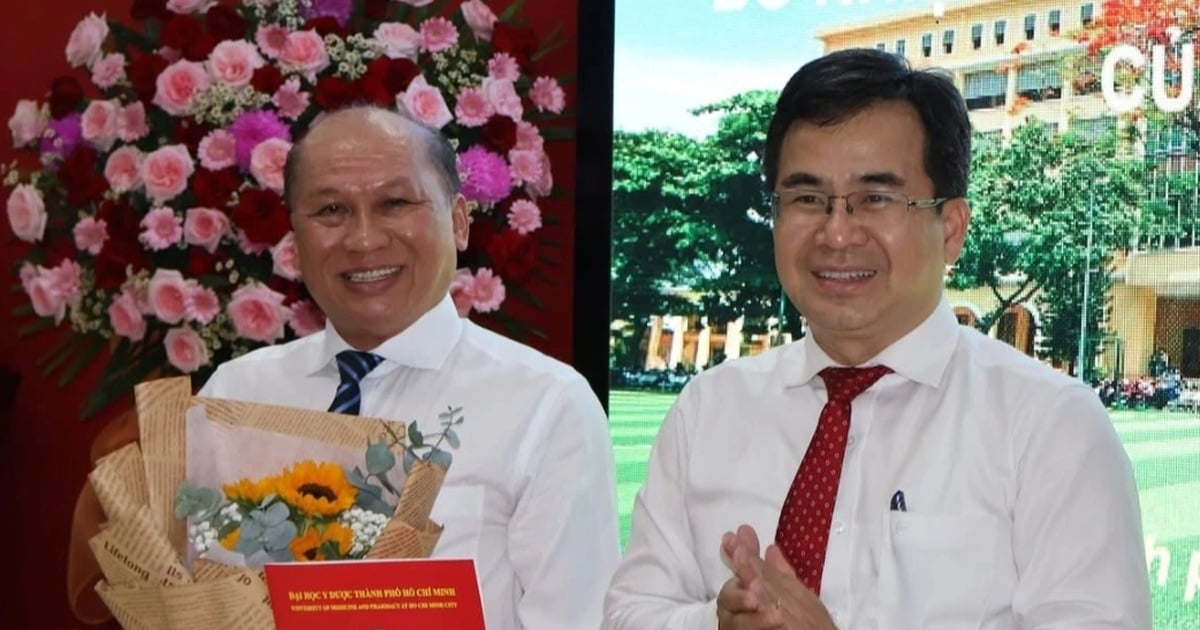 มหาวิทยาลัยการแพทย์และเภสัชนครโฮจิมินห์แต่งตั้งอธิการบดี 3 ท่าน