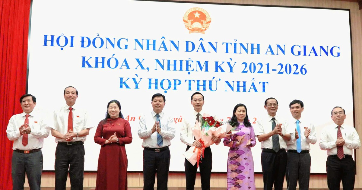 Der Volksrat der Provinz An Giang vervollständigt nach der Fusion Organisation und Personal
