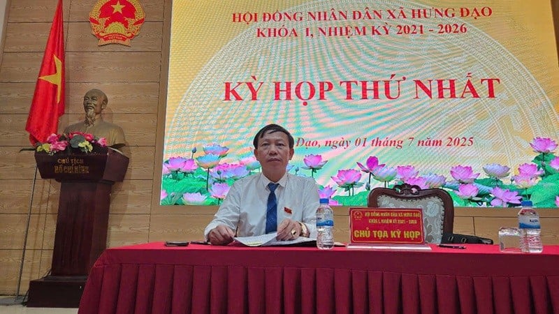 Ông Nguyễn Đức Phương - Bí thư Đảng ủy xã Hưng Đạo (mới), TP. Hà Nội.
