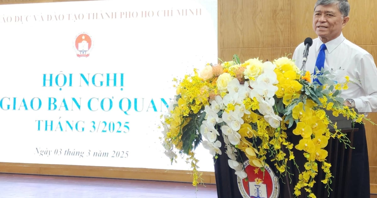 Dr. Nguyen Van Hieu ist Direktor des Ministeriums für Bildung und Ausbildung von Ho-Chi-Minh-Stadt.