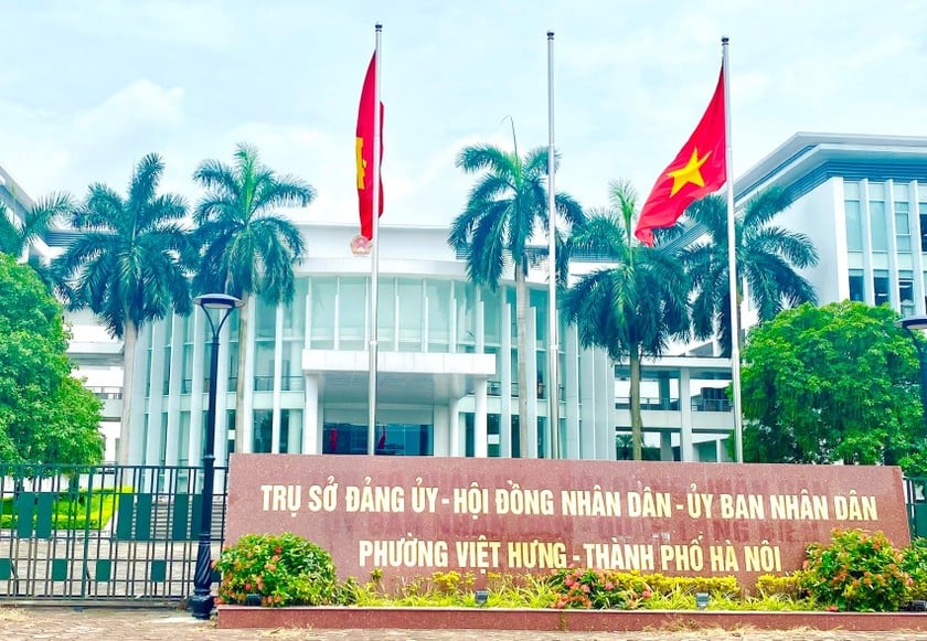 Trụ sở Đảng uỷ - HĐND - UBND phường Việt Hưng