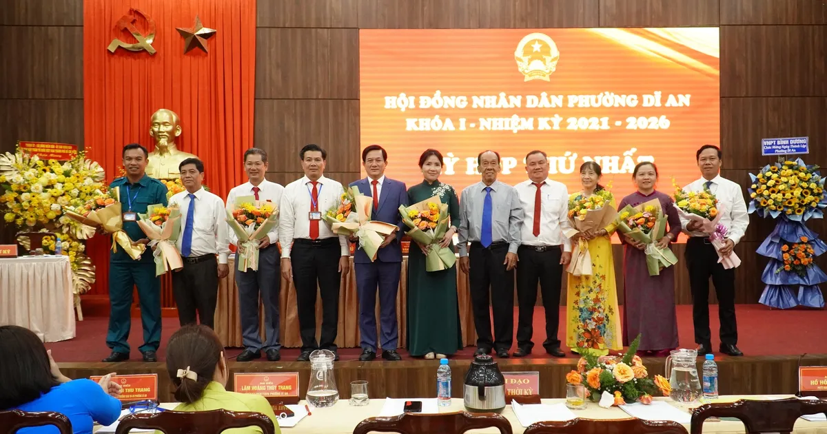 People's Council of Di An Ward, Ho Chi Minh City held the 1st Session for the 2021-2026 term