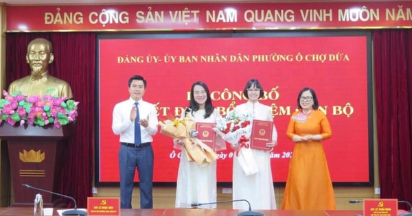 O Cho Dua Ward បានប្រកាសពីការសម្រេចចិត្តតែងតាំងមន្ត្រី