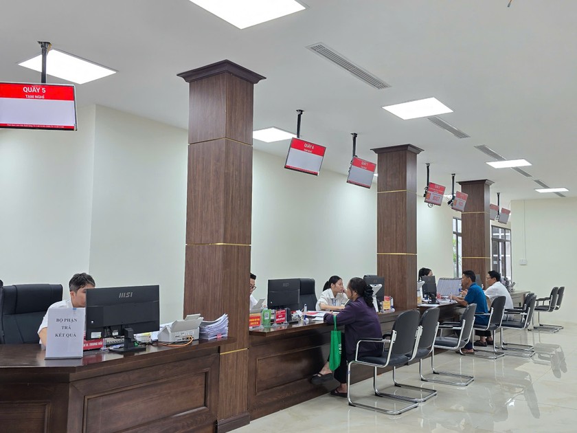 Người dân được tiếp nhận và giải quyết thủ tục hành chính thuận lợi, an toàn.