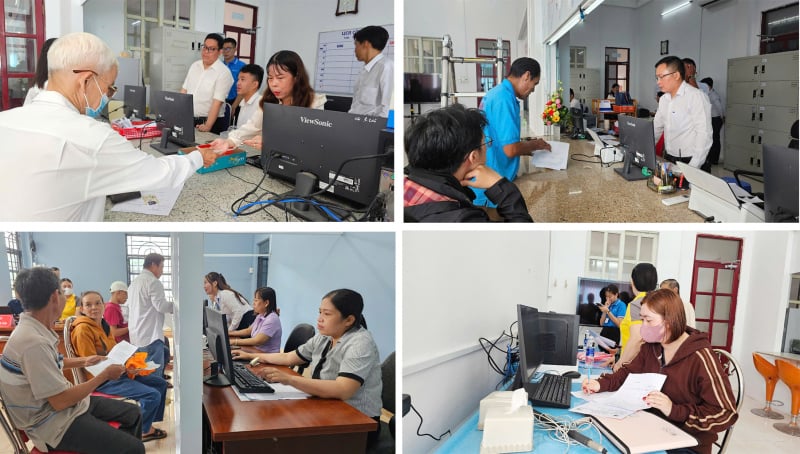 Khí thế hứng khởi ngày làm việc đầu tiên tại xã, phường mới của TP Cần Thơ -0