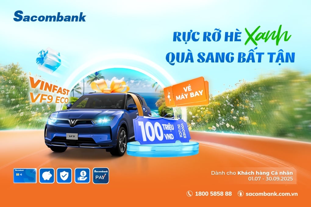 Sacombank khởi động mùa hè với loạt chương trình khuyến mãi - 1