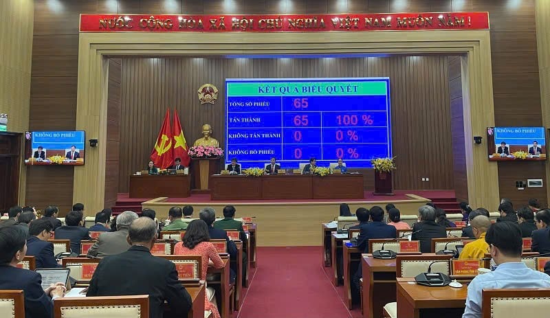 Các địa biểu biểu quyết về các nghị quyết quan trọng