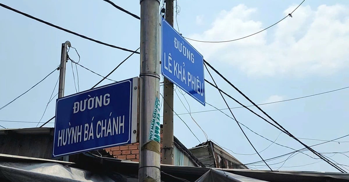 Streets with the same name in Ho Chi Minh City increase sharply after merger