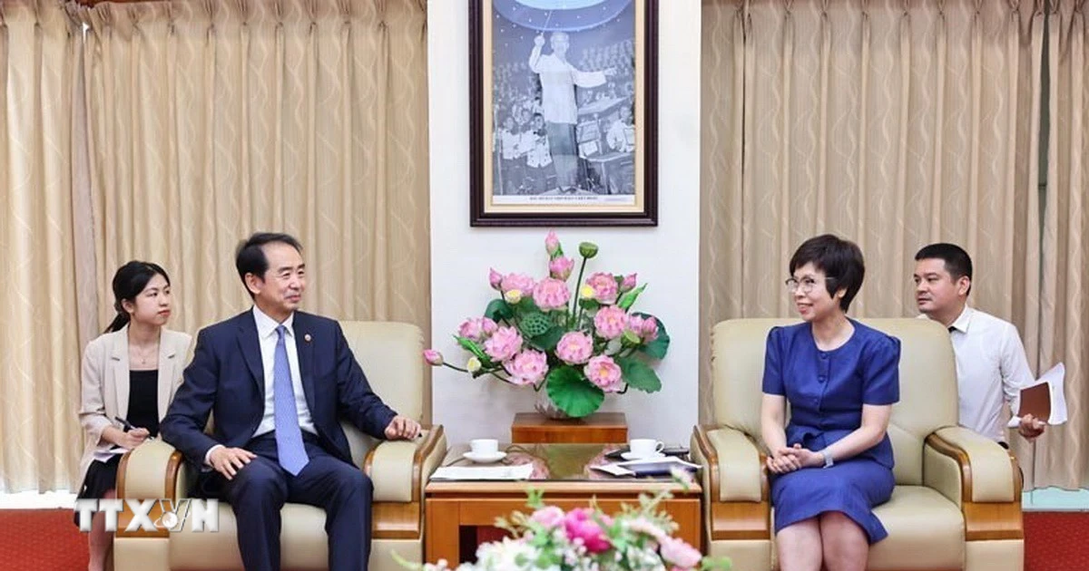 អគ្គនាយក VNA លោក Vu Viet Trang ទទួលជួបឯកអគ្គរដ្ឋទូតចិន Ha Vi