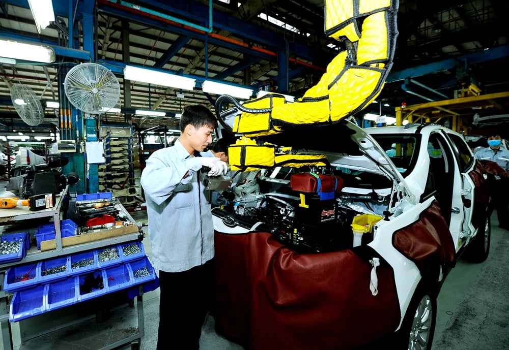 Businesses have the opportunity to connect and expand investment with large industrial spaces. Photo: Thanh Chung