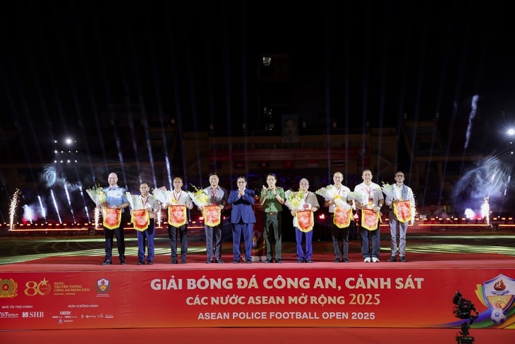 Giải bóng đá Công an - Cảnh sát các nước ASEAN - Ảnh 2.