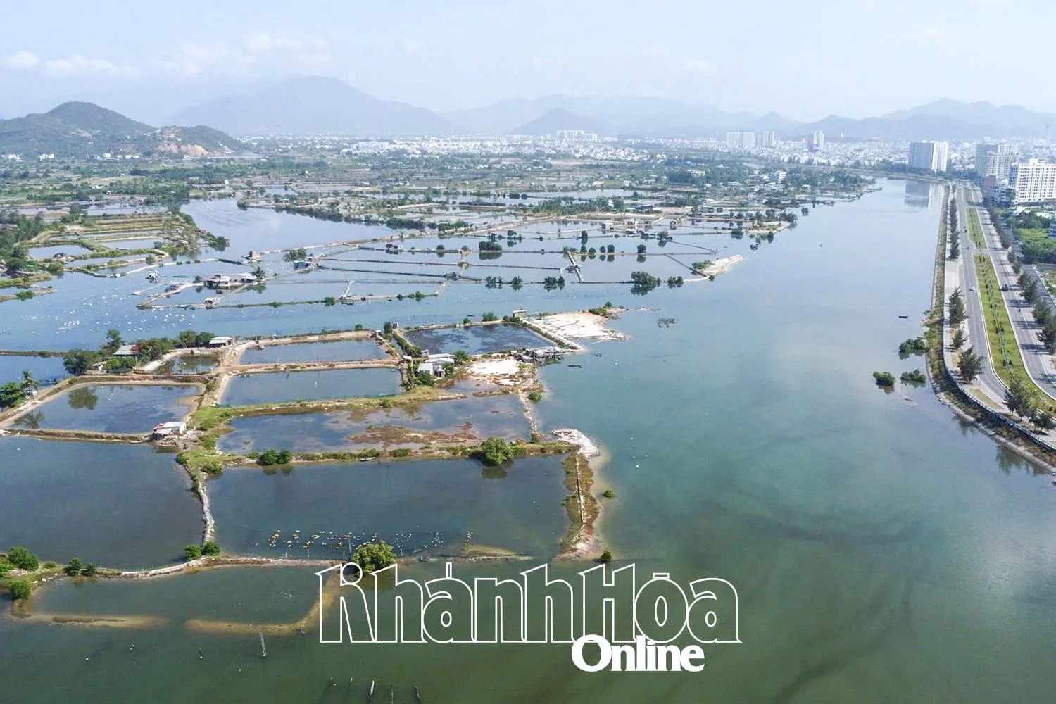 Khu vực triển khai Dự án khu đô thị hỗn hợp Nha Trang.