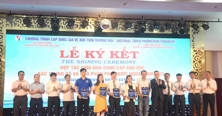 Kết nối giao thương các nhà cung cấp với các nhà phân phối tại Quảng Trị