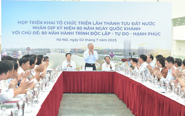 Đến 15/8 phải hoàn thành công tác chuẩn bị tổ chức Triển lãm "80 năm Hành trình Độc lập- Tự do- Hạnh phúc"