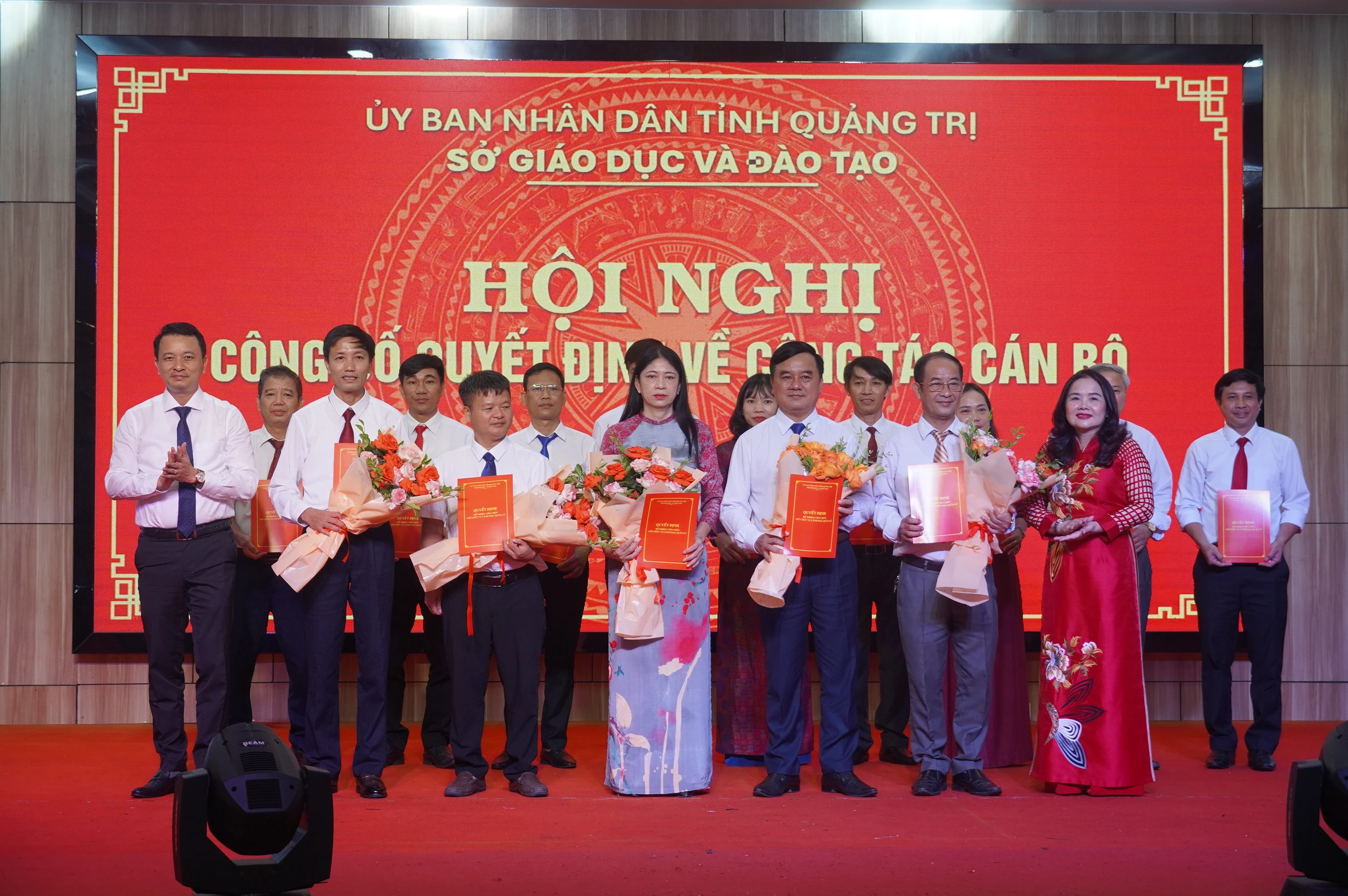 Sở Giáo dục - Đào tạo Quảng Trị kiện toàn công tác cán bộ