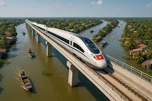 Nghe An proposes 1,450 billion VND to build 30 resettlement areas for the North-South high-speed railway project
