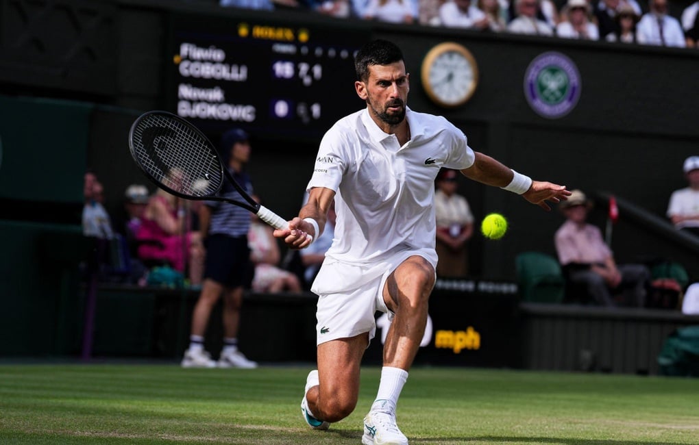 Sinner chạm mặt Djokovic tại bán kết Wimbledon - 2