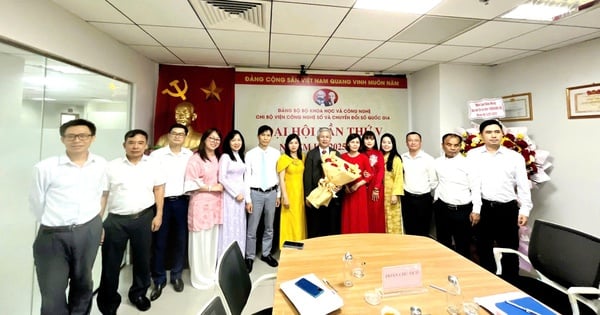 Chi bộ Viện Công nghệ số và Chuyển đổi số quốc gia: Kiến tạo vị thế Viện nghiên cứu hàng đầu trong kỷ nguyên số
