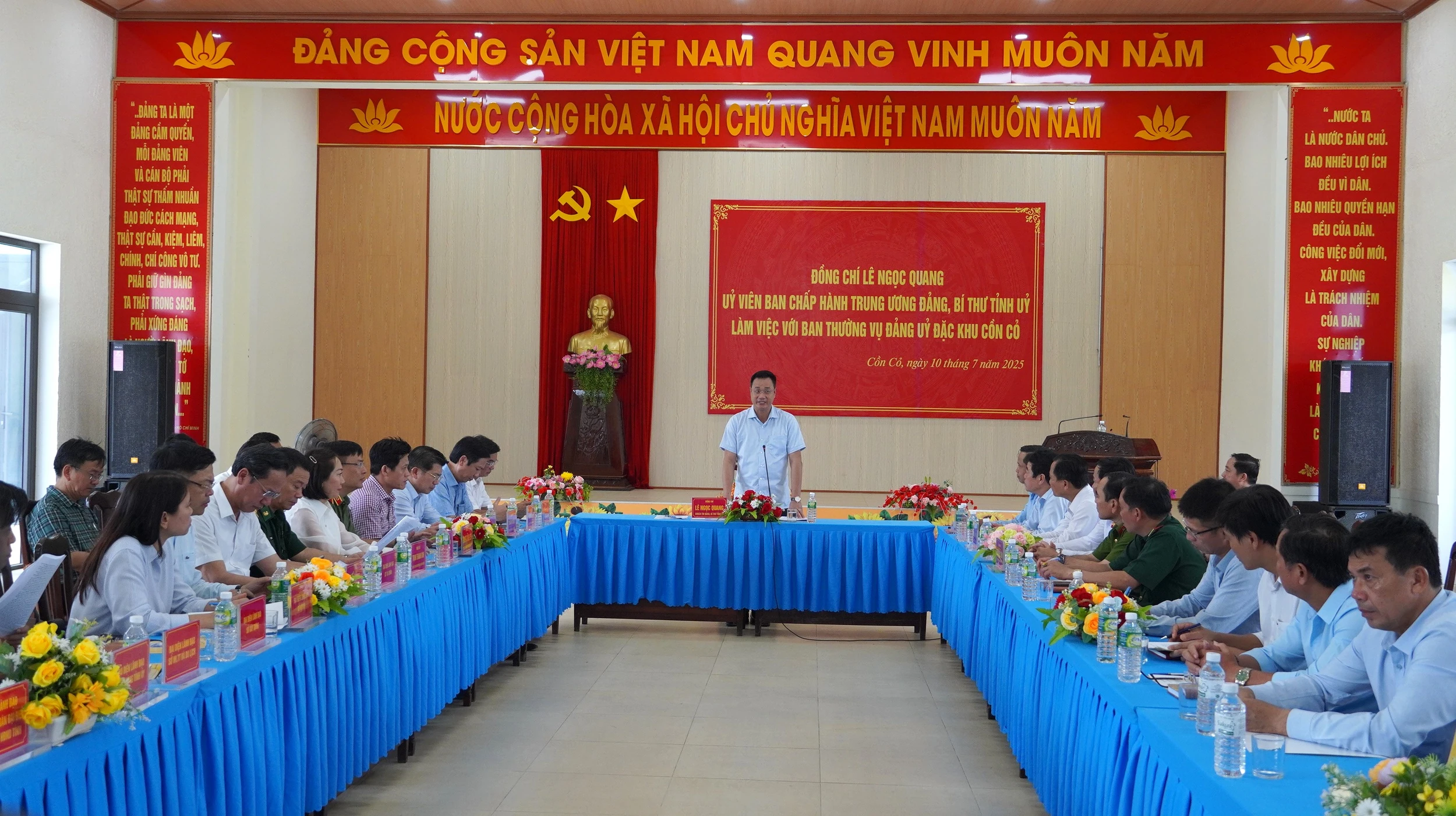 Xây dựng đặc khu Cồn Cỏ mạnh về kinh tế, vững về quốc phòng - an ninh