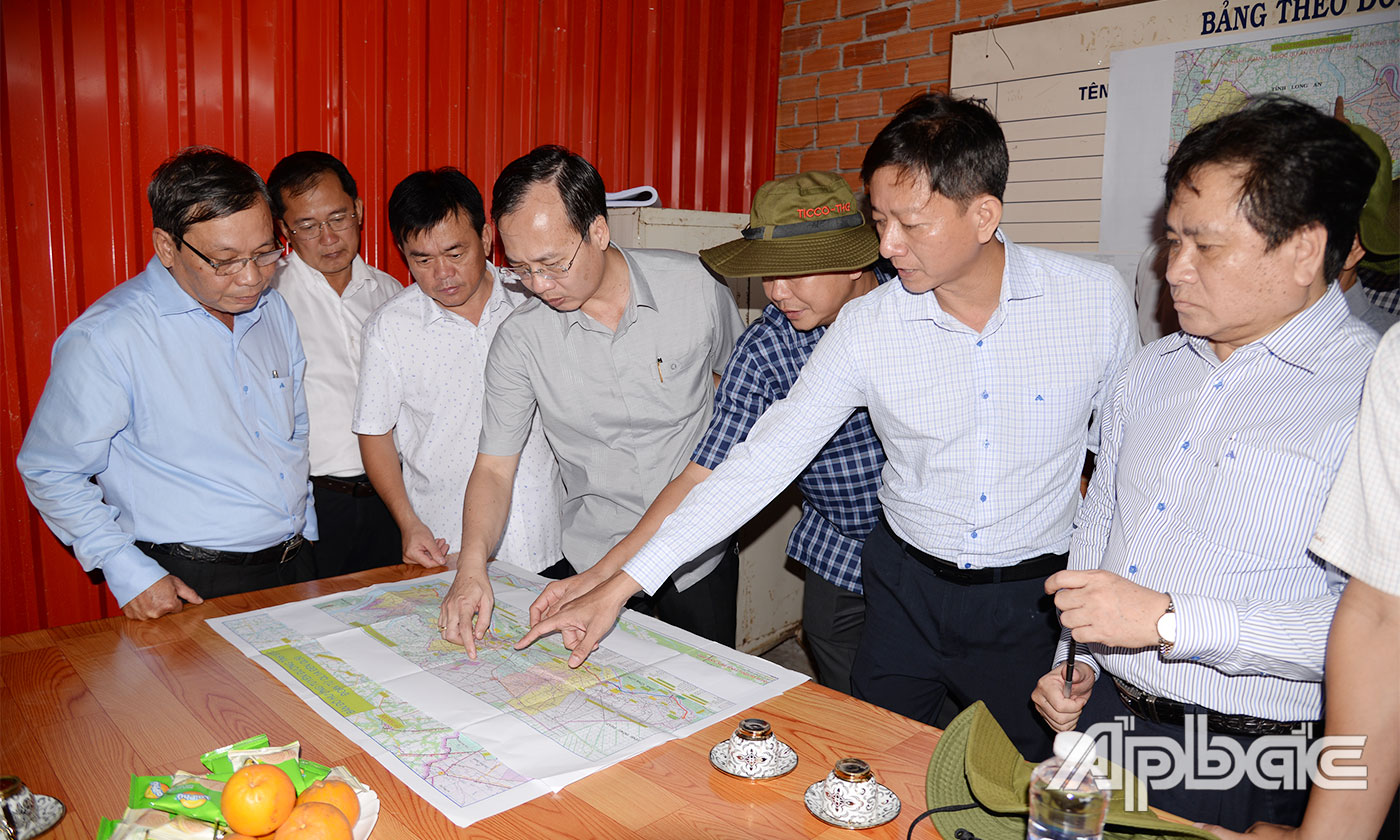 Đồng chí Trần Trí Quang thống nhất cho chủ trương điều chỉnh Dự án thành phần 2 để triển khai đoạn từ Đèn Đỏ đến Tân Thành.