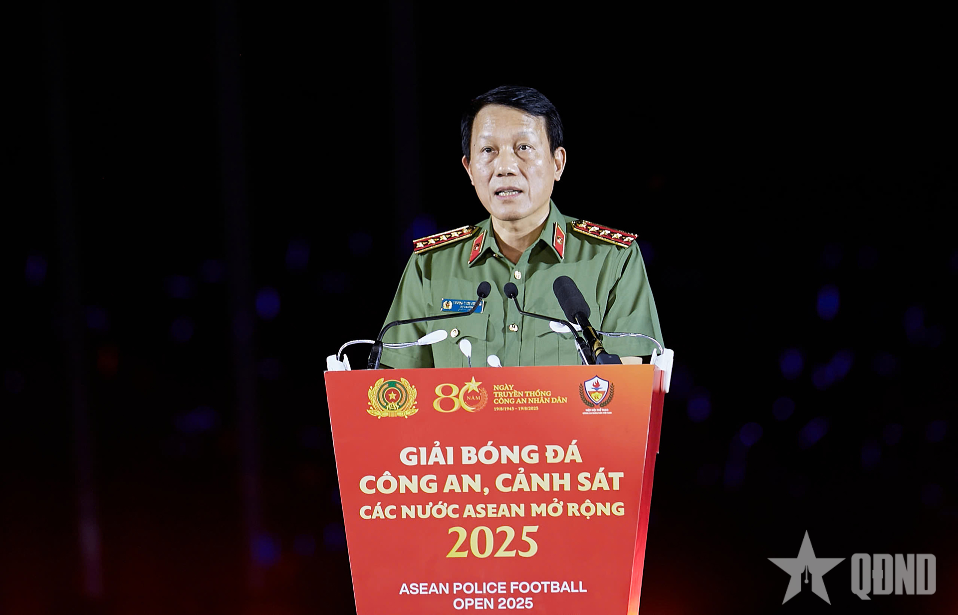 Thủ tướng Phạm Minh Chính dự Lễ khai mạc Giải bóng đá Công an, Cảnh sát các nước ASEAN mở rộng 2025