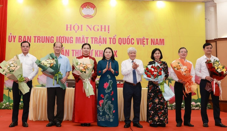 Danh sách 6 tân phó chủ tịch Ủy ban Trung ương MTTQ Việt Nam