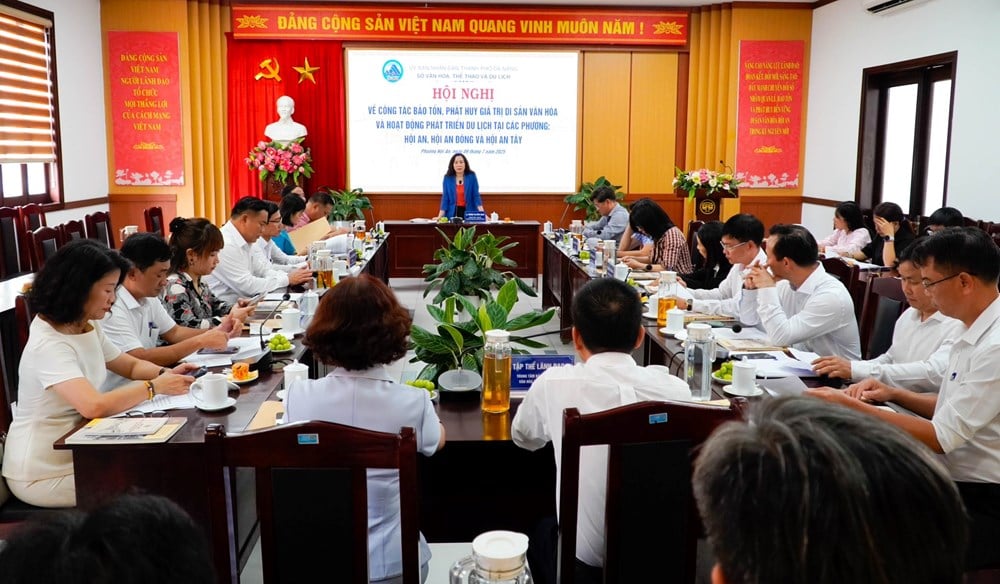 Hội nghị công tác bảo tồn, phát huy giá trị di sản văn hóa, du lịch tại Hội An - ảnh 1