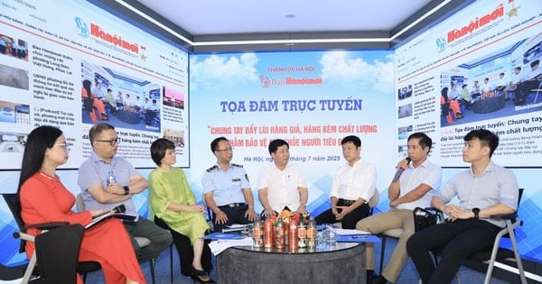 Discussion en ligne sur le journal Hanoi Moi : Unissons nos forces pour lutter contre les produits contrefaits et de mauvaise qualité
