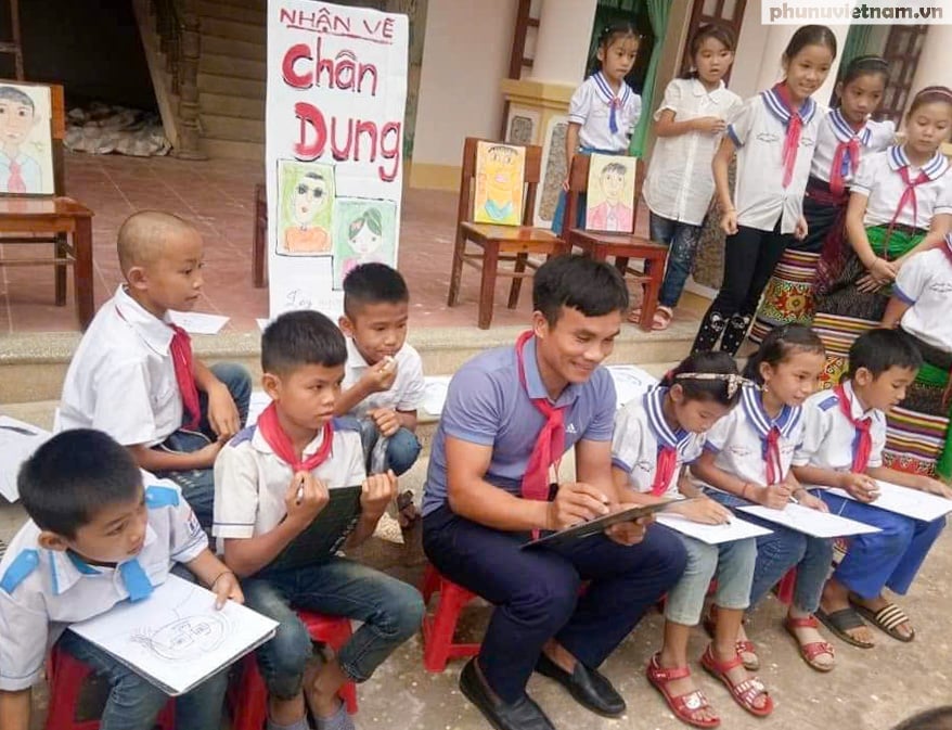 Tổ Mỹ thuật vùng cao – Nơi trẻ em dân tộc thiểu số sáng tạo và cất tiếng nói bình đẳng giới- Ảnh 12.