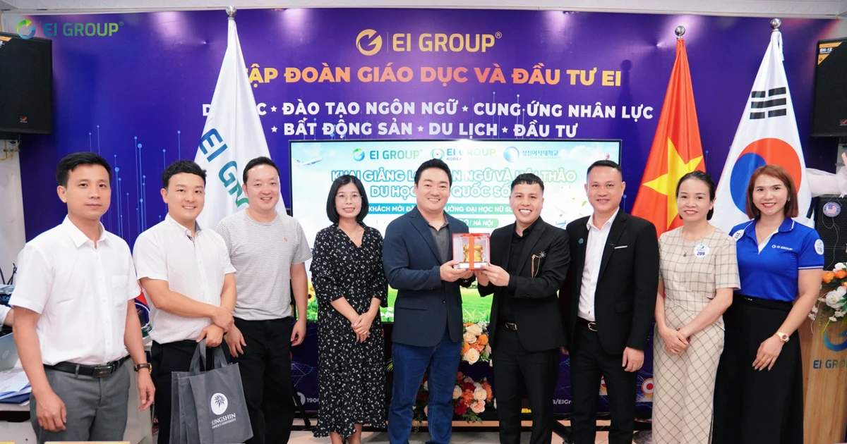EI Group khai giảng lớp tiếng Hàn và giao lưu cùng Đại học Nữ sinh Sungshin
