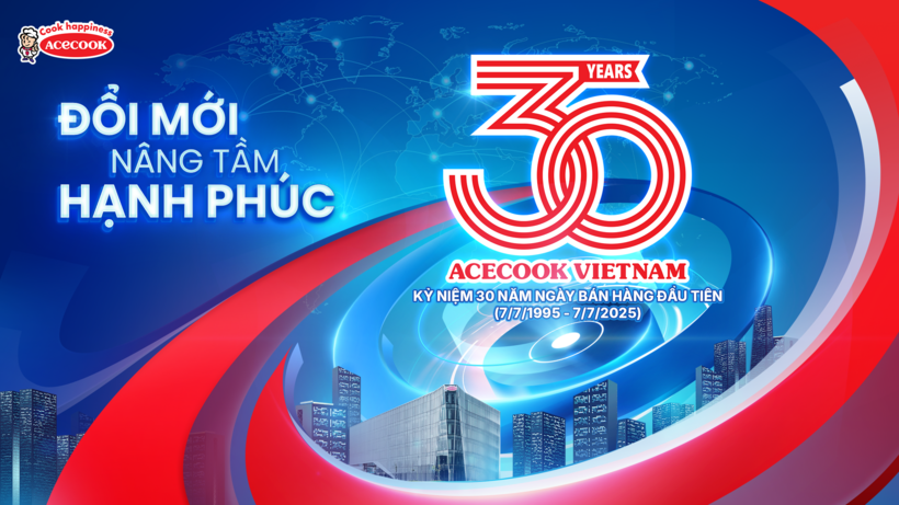 Acecook accompanies Vietnamese people - 30 years of innovation journey to enhance happiness