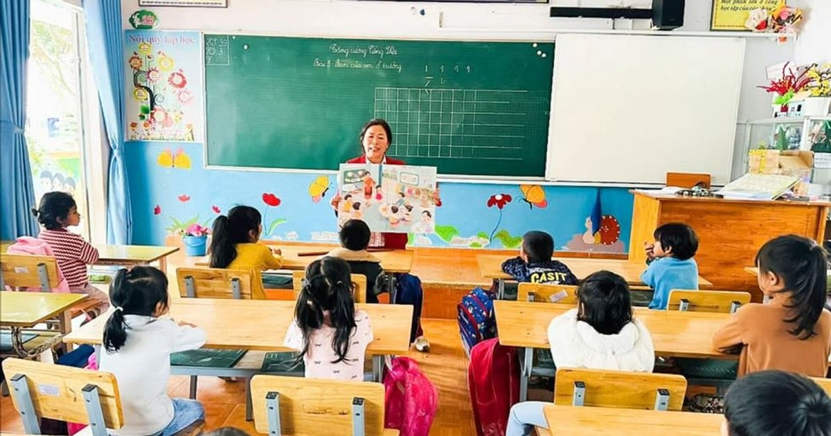 Lâm Đồng: Gần 7.100 trẻ 6 tuổi người dân tộc thiểu số được học tiếng Việt trước khi vào lớp 1
