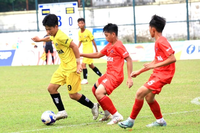 Chung kết U.13 toàn quốc Yamaha Cup 2025: SLNA và Nam Định tranh ngôi vương- Ảnh 1.