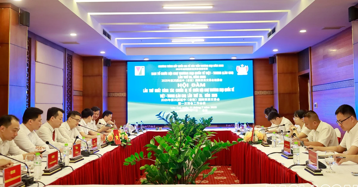 ឯកភាព​លើ​ផែនការ​រៀបចំ​ពិព័រណ៍​ពាណិជ្ជកម្ម​អន្តរជាតិ​វៀតណាម​-​ចិន​លើក​ទី​២៥ (Lao Cai) ឆ្នាំ​២០២៥។