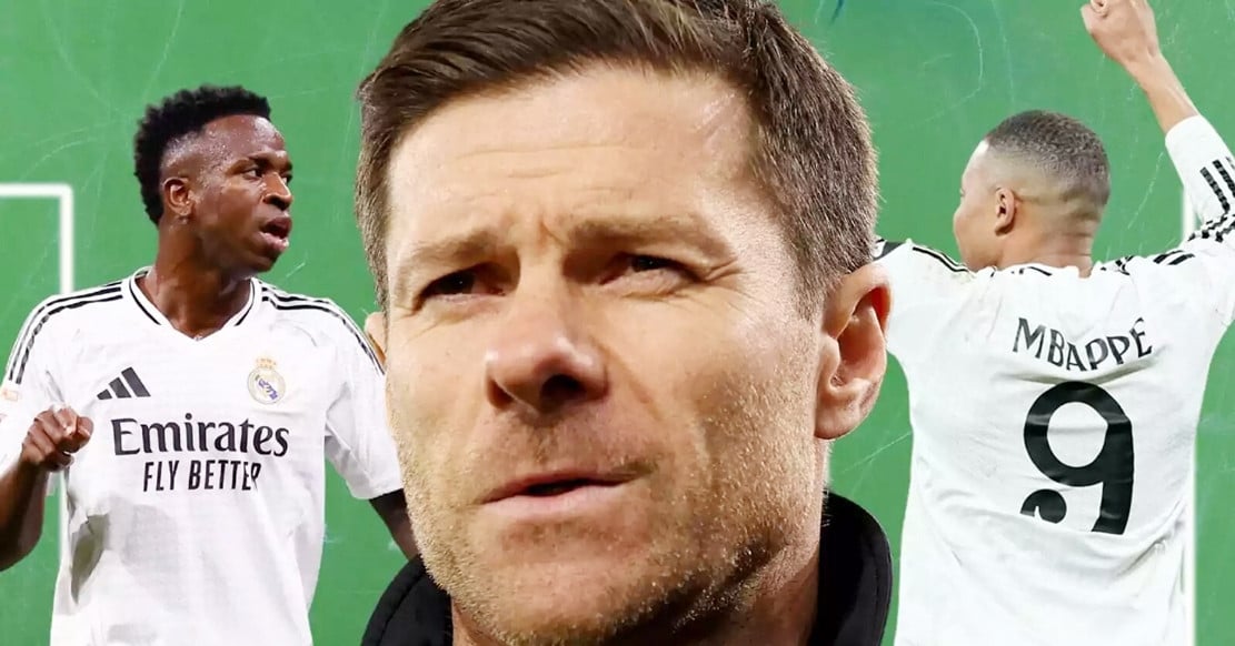 Xabi Alonso họp chỉnh đốn 2 'ông kễnh' Mbappe và Vinicius
