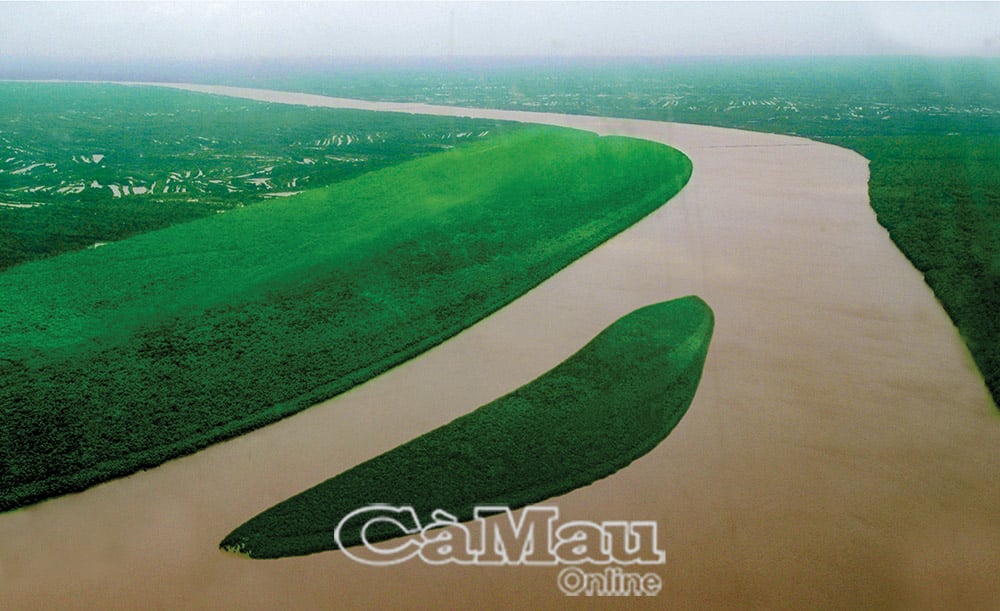 Cà Mau mênh mông sông nước.  Ảnh: THANH DŨNG