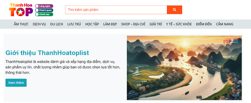 Thanh Hoa Toplist នាំមកនូវតម្លៃពិតពីបទពិសោធន៍ពិត