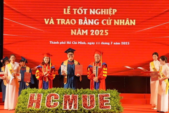 Hiệu trưởng Trường ĐH Sư phạm TP HCM gửi thông điệp ý nghĩa đến tân cử nhân- Ảnh 1.