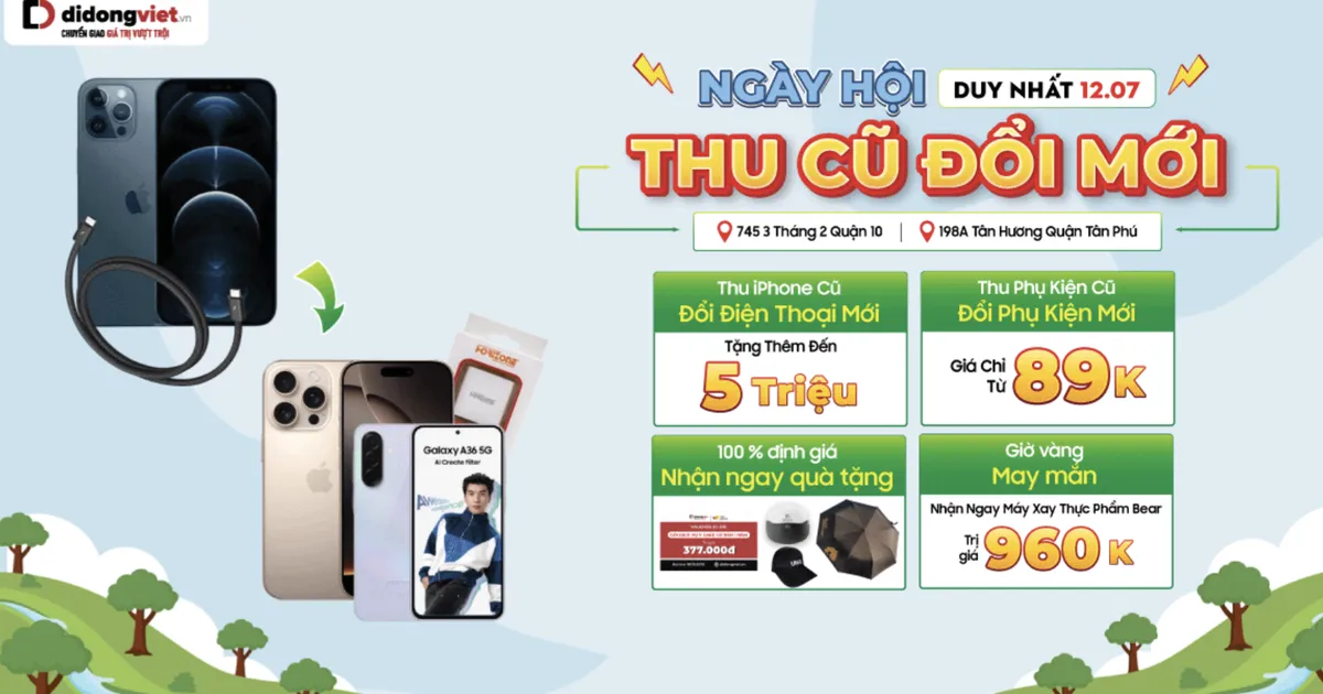 Di Động Việt tổ chức “Ngày hội Thu cũ - Đổi mới”