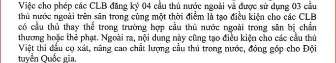 Các CLB bất ngờ ‘quay xe’: Rút đề xuất dùng 4 ngoại binh cùng lúc, thay vào đó là…- Ảnh 1.
