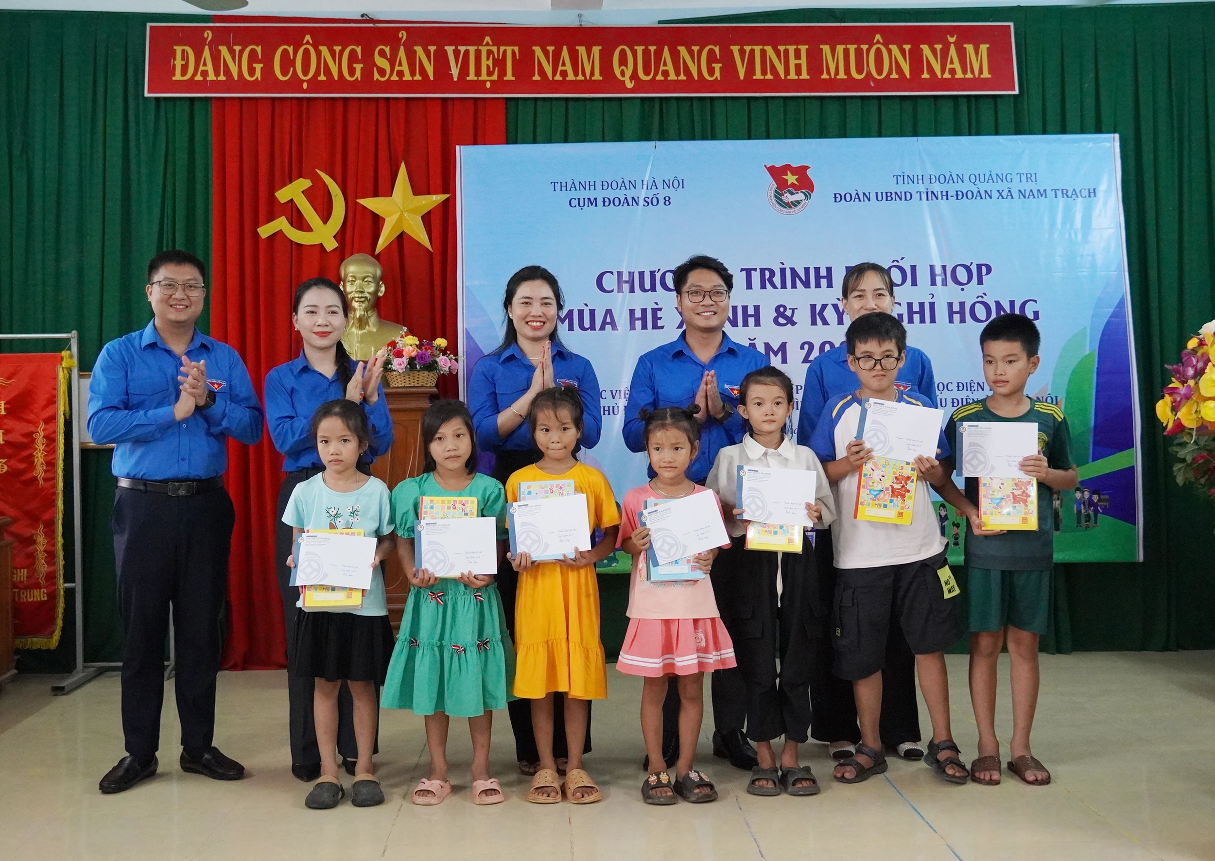 Chiến dịch Mùa hè xanh và Kỳ nghỉ hồng tại xã Nam Trạch