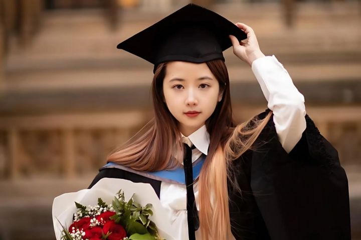 Zhu tốt nghiệp thạc sĩ tại Đại học Oxford.