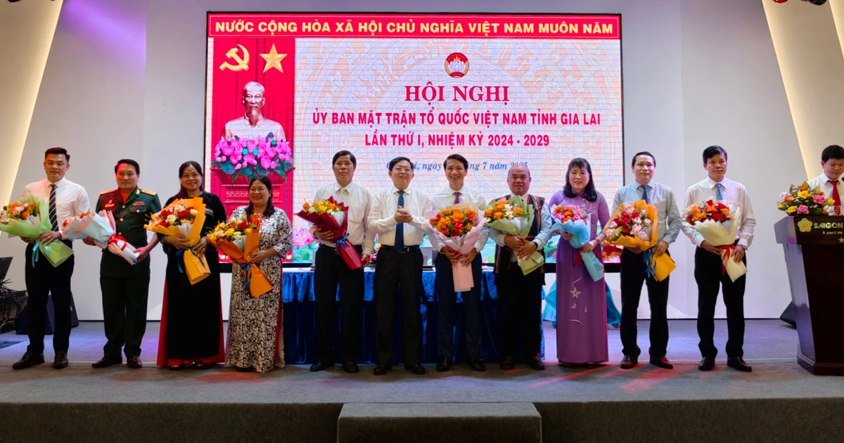 សន្និសីទដំបូងនៃគណៈកម្មាធិការរណសិរ្សមាតុភូមិវៀតណាមខេត្ត Gia Lai អាណត្តិ ២០២៤-២០២៩