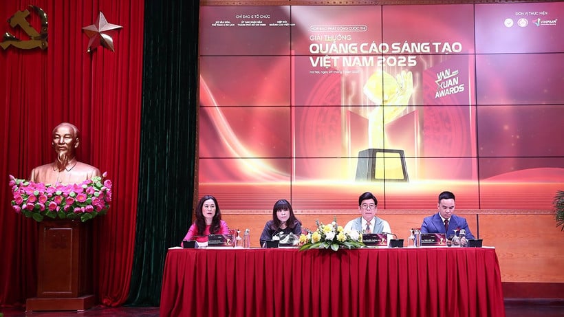 Phát động Giải thưởng Quảng cáo sáng tạo Việt Nam - Vạn Xuân Awards 2025. (Ảnh: NAM NGUYỄN)