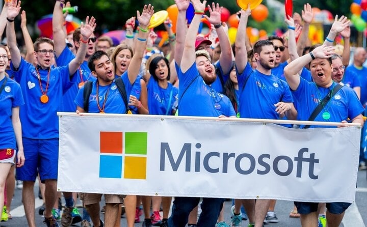 Microsoft đạt kết quả kinh doanh thành công. (Nguồn: Techcrunch)