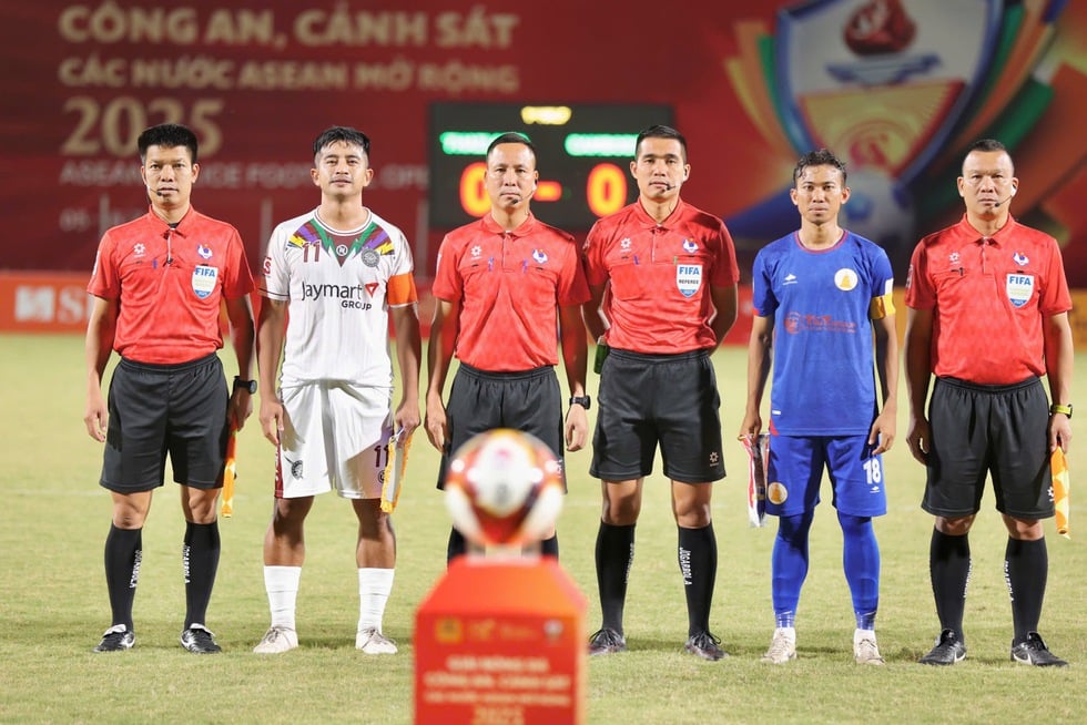Xác định 4 đội vào bán kết giải Công an-Cảnh sát ASEAN: Có Việt Nam và Thái Lan- Ảnh 1.