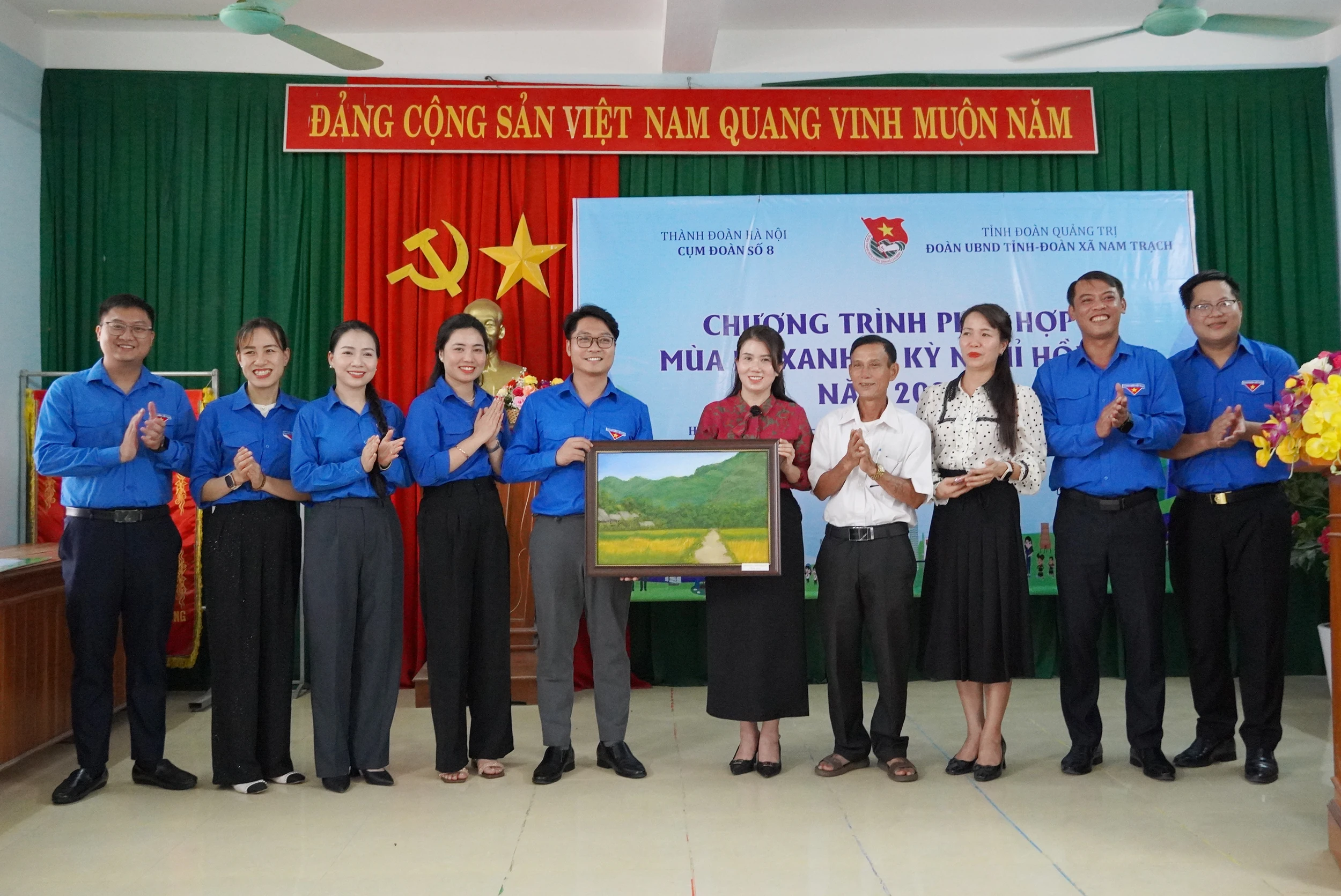 Chiến dịch Mùa hè xanh và Kỳ nghỉ hồng tại xã Nam Trạch