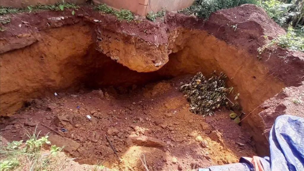 Phu Tho: Death hole appears, wants to "swallow" people's houses