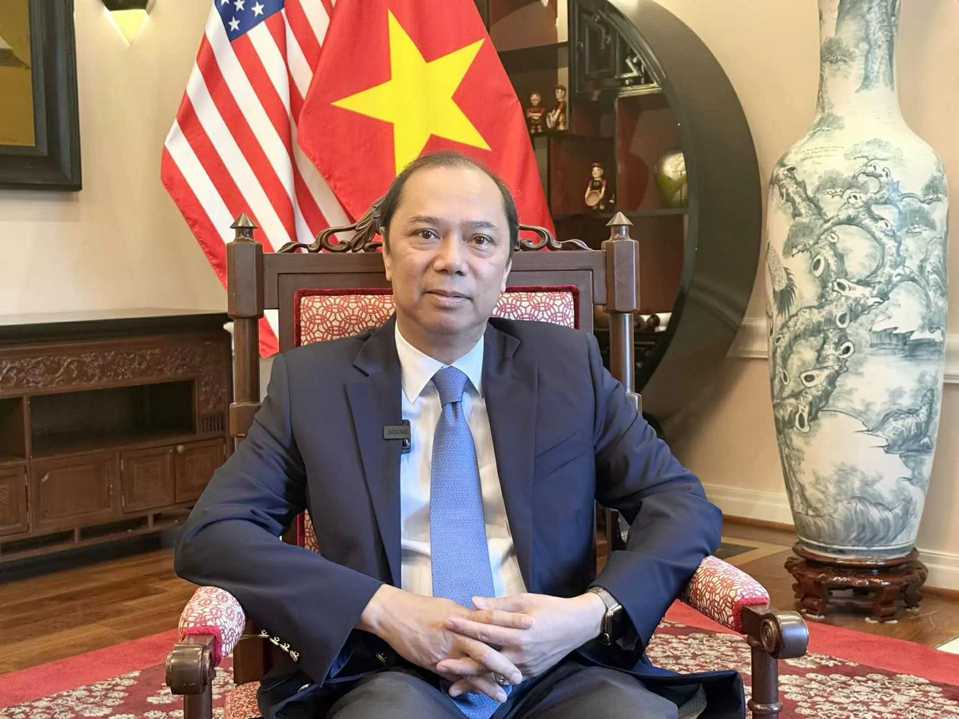 Đại sứ Việt Nam tại Hoa Kỳ Nguyễn Quốc Dũng.  (Nguồn: ĐSQ Việt Nam tại Hoa Kỳ)